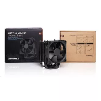 NOCTUA Chladič CPU NH-U9S CH.BK, 1x 92mm, LGA1851, AM5, čierna
