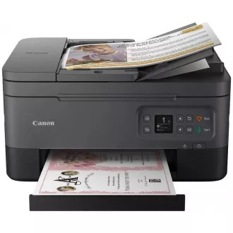 Canon PIXMA Tlačiareň TS7450 black - farebná, MF (tlač, kopírka, sken, cloud), duplex, USB, Wi-Fi, Bluetooth