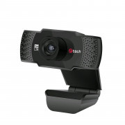 C-TECH webkamera CAM-11FHD, 1080P full HD, mikrofón, čierna