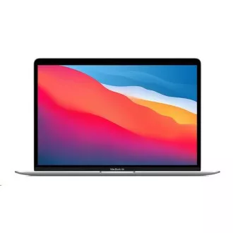 APPLE MacBook Air 13'', M1 čip s 8-core CPU a 7-core GPU, 256GB, 8GB RAM - Silver