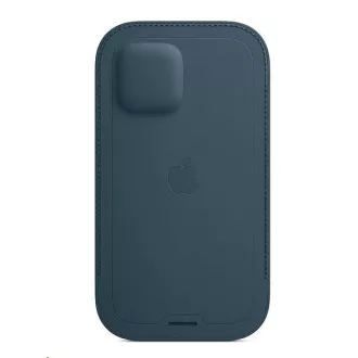 APPLE iPhone 12 | 12 Pre Leather Sleeve with MagSafe - Baltic Blue