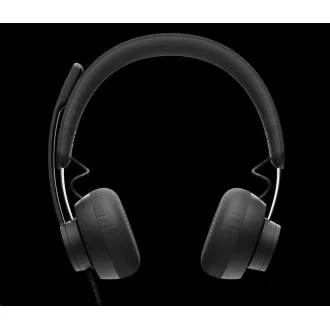 Logitech slúchadlá s mikrofónom Zone Wired Teams Headset Graphite - EMEA