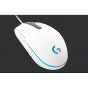 Logitech herná myš Gaming Mouse G203 LIGHTSYNC 2nd Gen, EMEA, USB, white