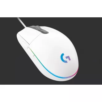 Logitech herná myš Gaming Mouse G203 LIGHTSYNC 2nd Gen, EMEA, USB, white Logitech herná myš Gaming Mouse G203 LIGHTSYNC 2nd Gen, EMEA, USB, white
