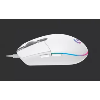 Logitech herná myš Gaming Mouse G203 LIGHTSYNC 2nd Gen, EMEA, USB, white Logitech herná myš Gaming Mouse G203 LIGHTSYNC 2nd Gen, EMEA, USB, white