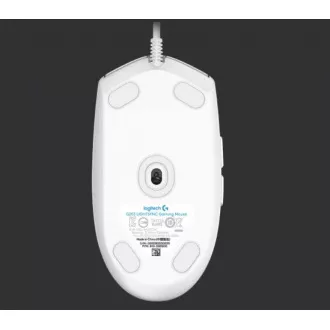 Logitech herná myš Gaming Mouse G203 LIGHTSYNC 2nd Gen, EMEA, USB, white Logitech herná myš Gaming Mouse G203 LIGHTSYNC 2nd Gen, EMEA, USB, white