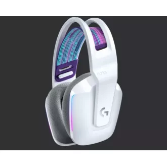 Logitech herné slúchadlá G733, LIGHTSPEED Wireless RGB Gaming Headset, EMEA, white