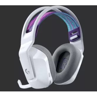 Logitech herné slúchadlá G733, LIGHTSPEED Wireless RGB Gaming Headset, EMEA, white