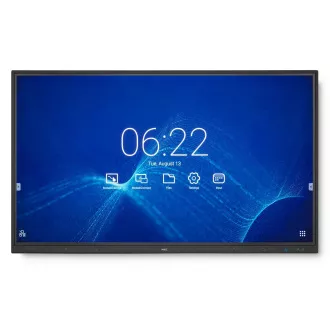 NEC LFD 75" MultiSync CB751Q, IPS, 3840x2160, 350 nit, 1100:1, 8ms, 12/7, VGA, HDMI, LAN, USB, Infračervený dotyk NEC LFD 75" MultiSync CB751Q, IPS, 3840x2160, 350 nit, 1100:1, 8ms, 12/7, VGA, HDMI, LAN, USB, Infračervený dotyk