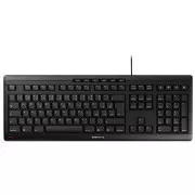 CHERRY klávesnica STREAM, drôtová, USB, CZ+SK layout, čierna