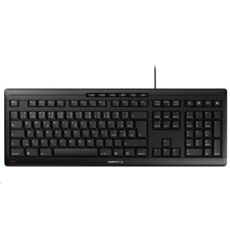 CHERRY klávesnica STREAM, drôtová, USB, CZ+SK layout, čierna CHERRY klávesnica STREAM, drôtová, USB, CZ+SK layout, čierna