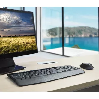 Logitech sada Wireless Combo MK345, bezdrôtová klávesnica + myš, US INT'L, 2.4GHZ, INTNL