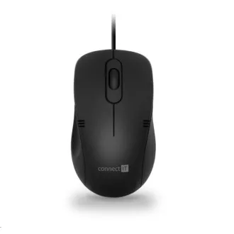 CONNECT IT Combo drôtová čierna klávesnica + myš, CZ + SK layout