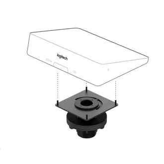 Logitech držiak na stôl, Tap Table Mount, WW, Dark Grey
