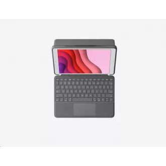 Logitech Puzdro s klávesnicou Combo Touch for iPad (7th generation), UK, Graphite