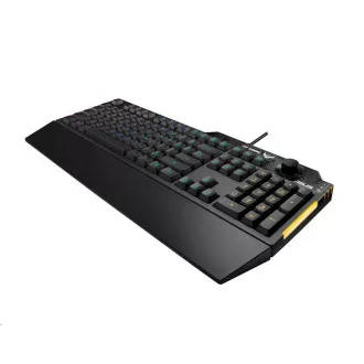 ASUS klávesnica TUF GAMING K1 (RA04), membránová, US, čierna