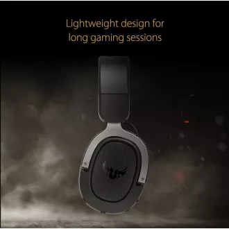 ASUS slúchadlá TUF Gaming H3 Gun Metal, Gaming Headset, čierno-šedá