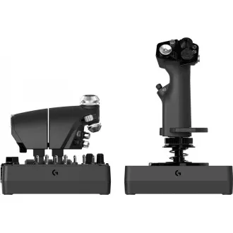 Logitech Ovládač G X56 HOTAS, pre hry vo virtuálnej realite a vesmírnej simulácie Logitech Ovládač G X56 HOTAS, pre hry vo virtuálnej realite a vesmírnej simulácie