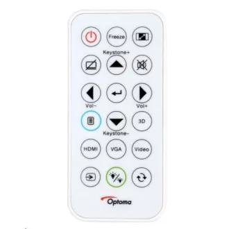 Optoma projektor W371 (DLP, FULL 3D, WXGA, 3800 ANSI, HDMI, VGA, RS232, 10W reproduktor)