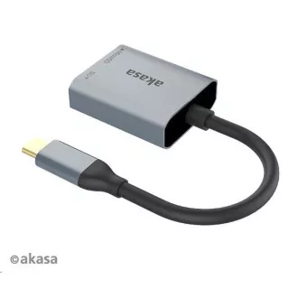 AKASA čítačka kariet AK-CR-10BK (SD, microSD), externá, USB 3.2 Type-C