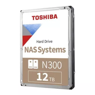 TOSHIBA HDD N300 NAS 12 TB, SATA III, 7200 rpm, 256 MB cache, 3, 5 ", BULK