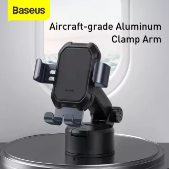 Baseus Tank Gravity držiak do auta (na palubnú dosku), čierna