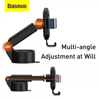 Baseus Tank Gravity držiak do auta (na palubnú dosku), čierna