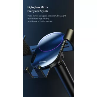 Baseus Simplism Gravity držiak do auta (na palubnú dosku), čierna Baseus Simplism Gravity držiak do auta (na palubnú dosku), čierna