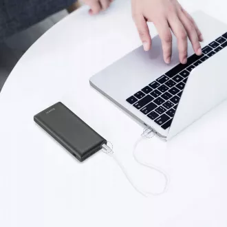 Baseus Mini JA rýchla powerbanka 3A 30000mAh, čierna