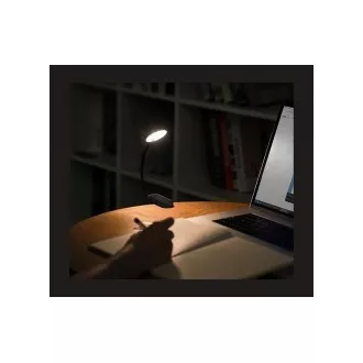 Baseus LED lampa na čítanie s klipom, šedá