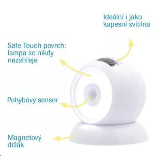 Mediashop Handy Lux Light Ball LED, 120 lm, Biela