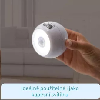 Mediashop Handy Lux Light Ball LED, 120 lm, Biela