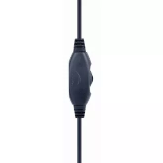 GEMBIRD slúchadlá s mikrofónom GHS-05-M, gaming, čierno-modrá, 1x 4-pólový 3, 5mm jack GEMBIRD slúchadlá s mikrofónom GHS-05-M, gaming, čierno-modrá, 1x 4-pólový 3, 5mm jack