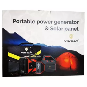 Viking batériový generátor GB155Wh + solárny panel L50