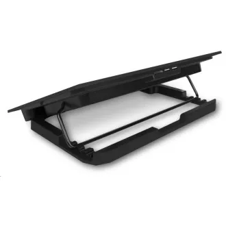 CONNECT IT chladiaca podložka pod notebook FrostBreeze, čierna