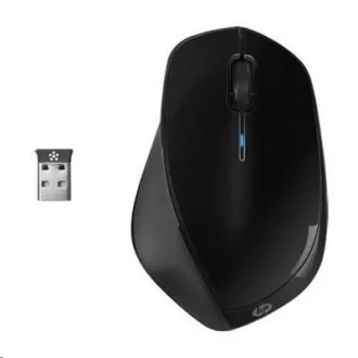 HP x4500 Wireless Black Mouse - bezdrôtová laserová myš