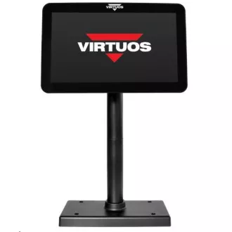Virtuos 10, 1" LCD farebný zákaznícky monitor SD1010R, USB, čierny Virtuos 10, 1" LCD farebný zákaznícky monitor SD1010R, USB, čierny