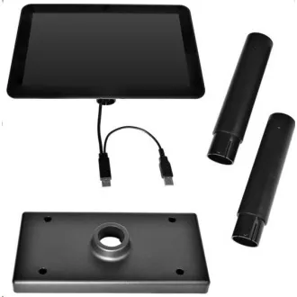 Virtuos 10, 1" LCD farebný zákaznícky monitor SD1010R, USB, čierny