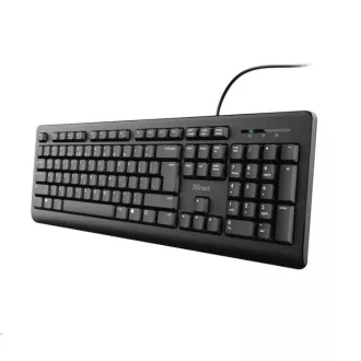 TRUST klávesnica PRIMO, membránová, USB, CZ/SK TRUST klávesnica PRIMO, membránová, USB, CZ/SK