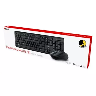 TRUST set klávesnica + myš ODY, bezdrôtová, USB, CZ/SK