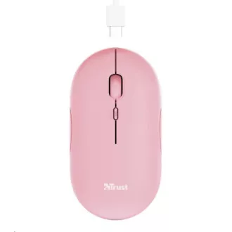TRUST myš PUCK, bezdrôtová, USB, ružová TRUST myš PUCK, bezdrôtová, USB, ružová