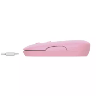 TRUST myš PUCK, bezdrôtová, USB, ružová TRUST myš PUCK, bezdrôtová, USB, ružová