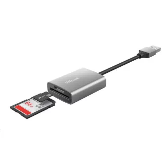 TRUST čítačka pamäťových kariet DALYX Fast, externá, USB 3.2, 8cm TRUST čítačka pamäťových kariet DALYX Fast, externá, USB 3.2, 8cm