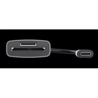 TRUST čítačka pamäťových kariet DALYX Fast, externá, USB-C, 8cm