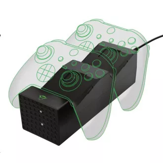 TRUST nabíjacej stanice GXT 250 Duo Charging Dock for Xbox Series X/S