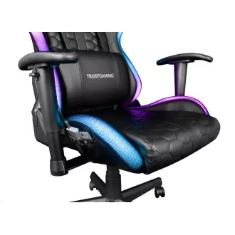 TRUST herné kreslo GXT 716 Rizza RGB LED Illuminated Gaming Chair