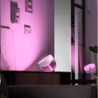 PHILIPS COL Iris Stolové svietidlo Hue White and color ambiance, biela PHILIPS COL Iris Stolové svietidlo Hue White and color ambiance, biela