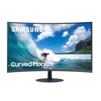 Samsung MT LED LCD Monitor 27" 27T550FDRXEN-prehnutý, VA, 1920x1080, 4ms, 75Hz, HDMI
