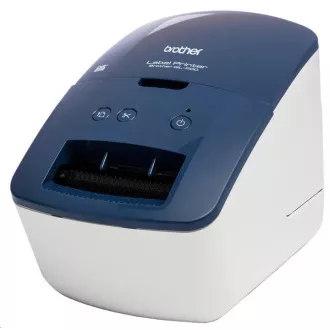 BROTHER tlačiareň štítkov QL-600B - 62mm, 71mms, termotlač, USB, SOHO Tlačiareň Štítkov
