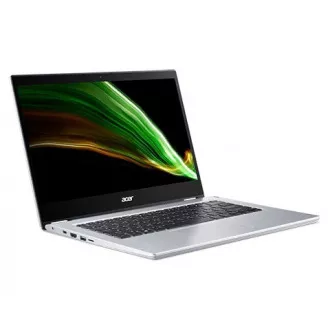 ACER NTB Spin 1 (SP114-31N-P9P2) - 14" IPS FHD dotyk, Pentium Silver N6000@1.1GHz, 8GB, 256SSD, UHD Graphics, W10H, Strieborná